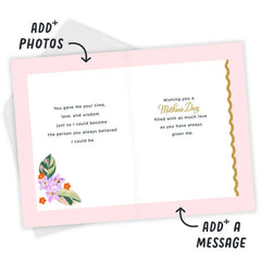 Lacey Chabert Collection Because of You Custom Mother's Day Card