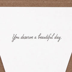 Flower Bouquet Beautiful Day Birthday Card