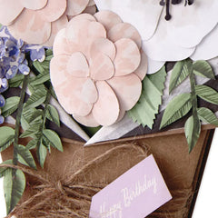 Flower Bouquet Beautiful Day Birthday Card