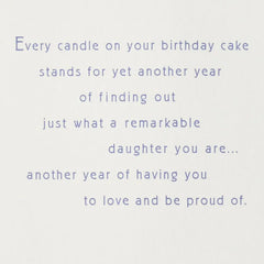 You Deserve Every Beautiful Thing Birthday Card for Daughter