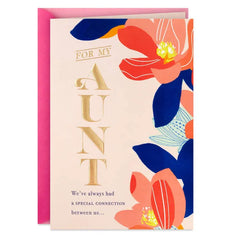 A Special Connection Birthday Card for Aunt