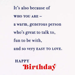 A Special Connection Birthday Card for Aunt