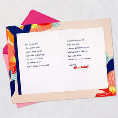 A Special Connection Birthday Card for Aunt