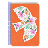 Floral Dove Blank Card