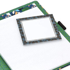 Floral Clipboard Folio and Memo Pad Set