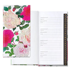 Fuchsia Floral Password Keeper