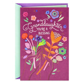 You're a Blessing Religious Birthday Card for Granddaughter