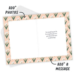 We Love You So Much Custom Love Card