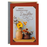 Wonderful Blessings from God Religious Thanksgiving Card for Daughter