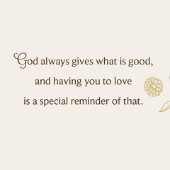 Wonderful Blessings from God Religious Thanksgiving Card for Daughter
