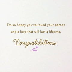 So Happy You've Found Your Person Wedding Card for Sister