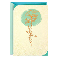 Sending You Comfort Encouragement Card