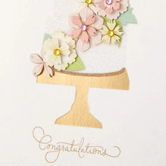 A Lifetime of Happiness Wedding Card