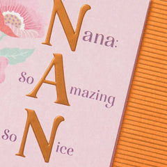 You're One of My Favorite People Birthday Card for Nana