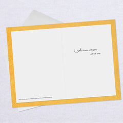 UNICEF Flowers All Kinds of Happy Birthday Card