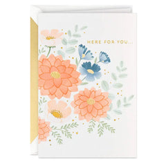 Here for You Encouragement Card