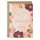 Thrilled to Celebrate You Wedding Card for Daughter and Son-in-Law