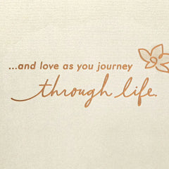 Wishing You Joy and Love Wedding Card