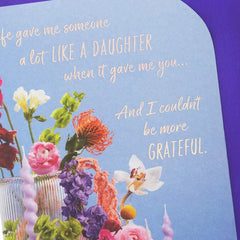 Grateful for You Birthday Card for Like a Daughter