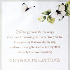 Marjolein Bastin Wishing You All the Blessings Wedding Card