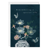 Remembering a Special Life Custom Sympathy Card