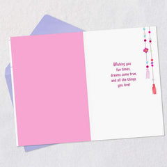 Fun Times and Dreams Come True Birthday Card for Kids