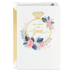 So Happy for You Engagement Card