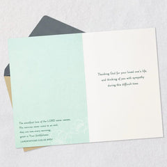 Lasting Gifts of a Beautiful Life Religious Sympathy Card