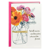 You're Like a Sister and Friend Birthday Card for Cousin