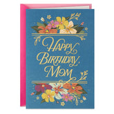 Laughter, Warm Memories and Love Birthday Card for Mom