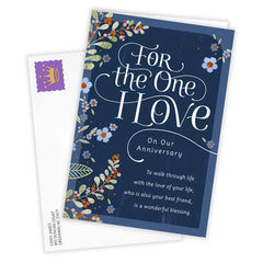 The One I Love Religious Custom Anniversary Card