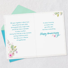 A Lifetime of Love 60th Anniversary Card