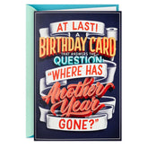 Any Other Questions Funny Pop-Up Birthday Card With Sound