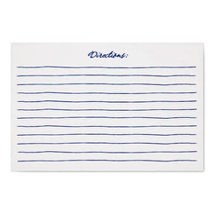 Food for the Table Recipe Cards, Pack of 36