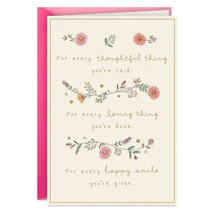 For Every Smile Birthday Card for Her