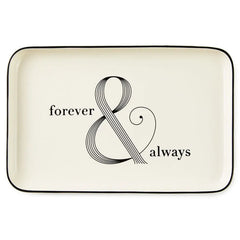 Forever & Always Serving Platter