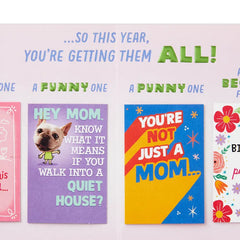 You Deserve More Than Just One Card Funny Birthday Card for Mom