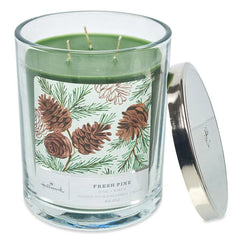 Fresh Pine Scented 3-Wick Candle, 16 oz.