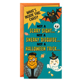 Just a Fun Surprise Money Holder Halloween Card