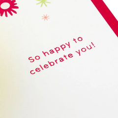 Here's to You Cocktail Toast 3D Pop-Up Card