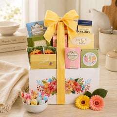 Full Bloom Sweet Treats Basket