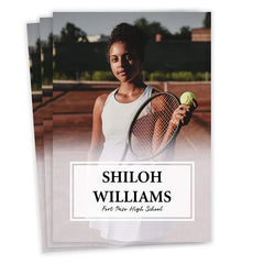 Minimalist Full-Bleed Photo Graduation Announcement