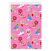 Fun Cowboy Boots Custom Card