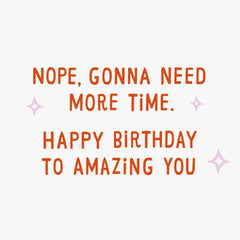 A Day to Celebrate Amazing You Funny Birthday Card