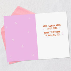 A Day to Celebrate Amazing You Funny Birthday Card
