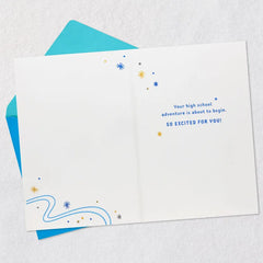 Your Adventure Is About to Begin Junior High Graduation Card