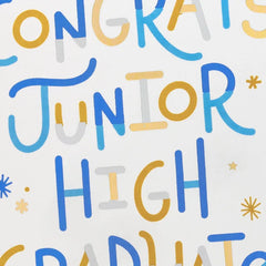 Your Adventure Is About to Begin Junior High Graduation Card