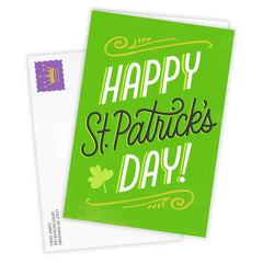 Luck That Runs Over Custom St. Patrick's Day Card
