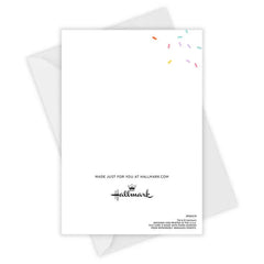 Fun Party Cat Custom Birthday Card