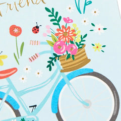 Fun and Floral Boxed Birthday Cards Assortment, Pack of 16